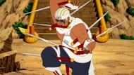 Killer Bee is one of the characters from Naruto who can clear a Red Gate (Image via Pierrot)